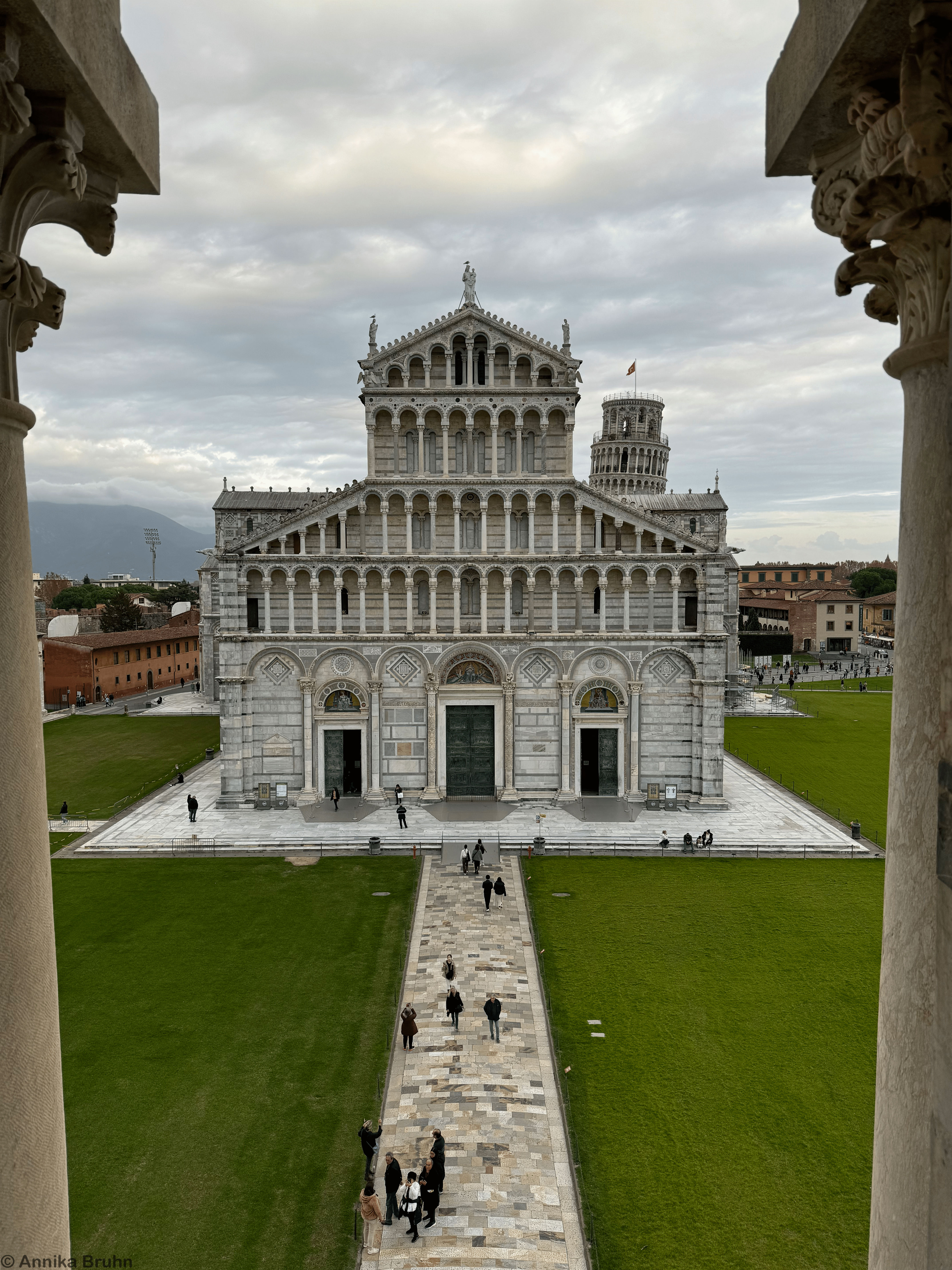 Dom Santa Maria Assunta und der Schiefer Turm Von Pisa